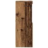 vidaXL LED sideboard Gammelt tre 41 x 37 x 100 cm Konstruert tre