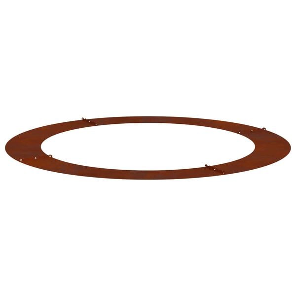 vidaXL passende for Flat Tre Ringer 5 pcs Brun &Oslash;90 / 120 cm Cortenst&aring;l