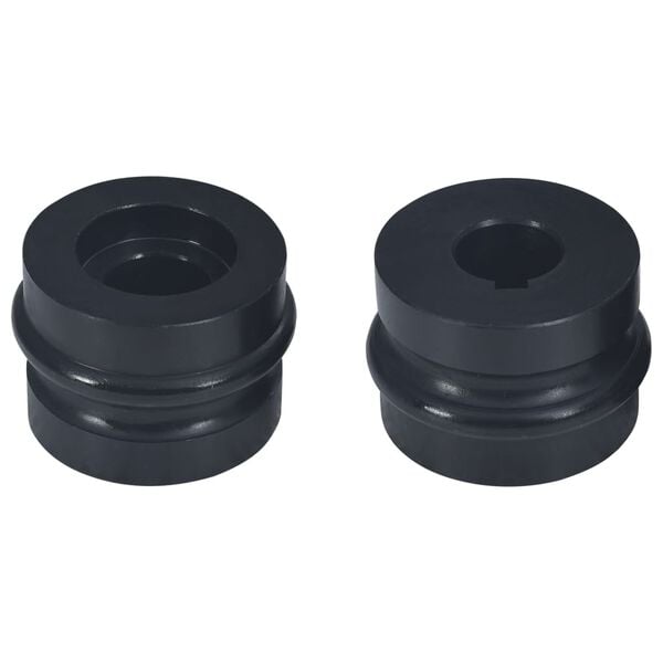 vidaXL Flensmuttere for valsemaskin 12 stk st&aring;l