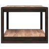 vidaXL Baderomsskap 45x45x35 cm heltre teak