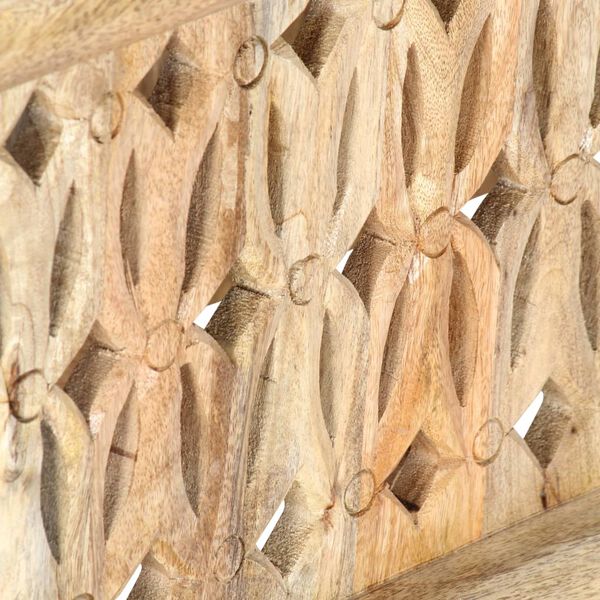 vidaXL TV-benk 120x30x40 cm heltre mango