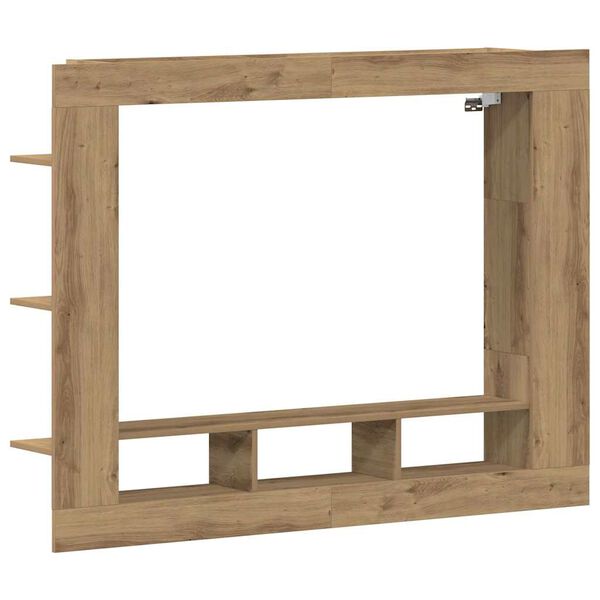 vidaXL TV-skap artisan eik 152 x 22 x 113 cm Konstruert tre