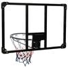 vidaXL Basketballplate gjennomsiktig 90x60x2,5 cm polyeten