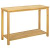 vidaXL Hagekonsollbord Lett akasie 110 x 40 x 75 cm Solid akasietre