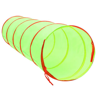 vidaXL Leketunnel for barn grønn 175 cm polyester