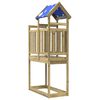 vidaXL Leket&aring;rn Brun 52,5 x 110,5 x 215 cm Massiv impregnert tre