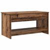 vidaXL Kaffebord Artisan Eik 80 x 50,5 x 41,5 cm Konstruert tre