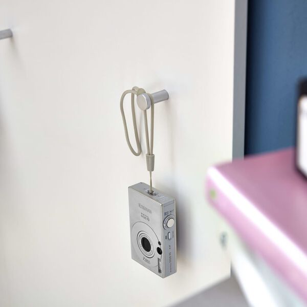 Germania Knagghylle Topix 96x29x147 cm hvit og betong