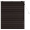 vidaXL Venetiansk persienne M&oslash;rk brun 120 x 130 cm 35 mm