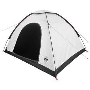 vidaXL Camping Telt med tak Hvit Blackout 275 x 215 x 125 cm