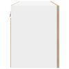 vidaXL Hengende skap med d&oslash;r Sonoma eik 80 x 31 x 40 cm Konstruert tre