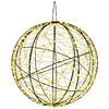 vidaXL Julefiniallys 750 LED-lys Varmhvit &Oslash; 50 x 52 cm