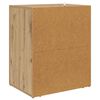 vidaXL Nattbordskap Artisan Eik 35 x 50 x 60 cm Konstruert tre