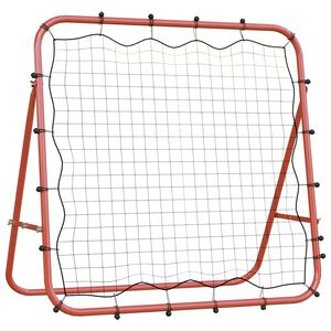 vidaXL Justerbart fotball returnett 96x80x96 cm st&aring;l og PE