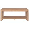 vidaXL Salongbord 100x50x40 cm heltre teak