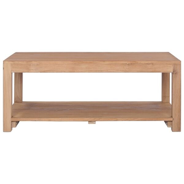 vidaXL Salongbord 100x50x40 cm heltre teak