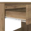 vidaXL Skrivebord Artisan Eik 100 x 50 x 78 cm Konstruert tre