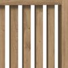 vidaXL Radiator Deksel Artisan Eik 172 x 19 x 81,5 cm Konstruert tre