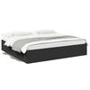vidaXL Sengeramme svart 180x200 cm konstruert tre