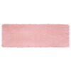 vidaXL Fusk saueskinnteppe TAFALLA Rosa 80 x 250 cm Polyester