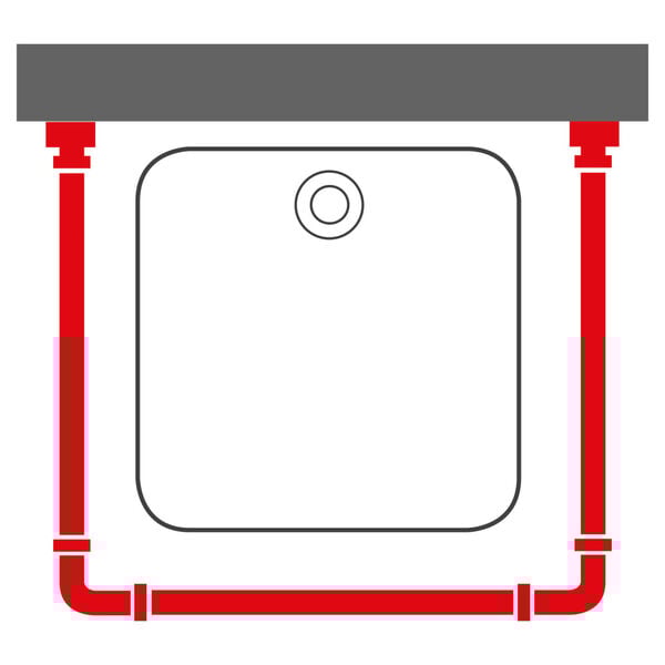 Sealskin Dusjstang krom