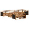 vidaXL Utend&oslash;rs sofa-sett 9 pcs