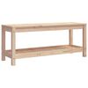 vidaXL Hagebenk 108x35x45 cm heltre furu