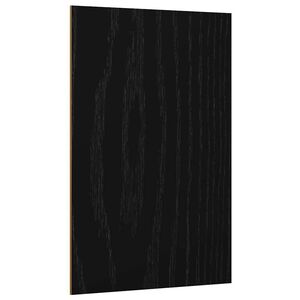 vidaXL Dekorpaneler 12 stk. Svart eik 40 x 60 x 0,27 cm Konstruert tre