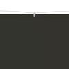 vidaXL Vertikal markise antrasitt 140x270 cm oxfordstoff