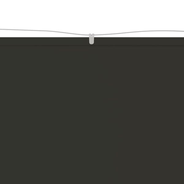vidaXL Vertikal markise antrasitt 140x270 cm oxfordstoff
