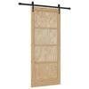 vidaXL Skyved&oslash;r ORKDAL 86 x 198,5 cm Heltre furu Naturlig