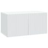 vidaXL Vegghengt TV skap Hvit 59,5 x 31 x 30 cm Konstruert tre