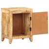 vidaXL Nattbord 40x30x50 cm heltre mango