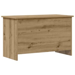 vidaXL Oppbevaringskiste Artisan eik 80 x 40 x 50 cm Konstruert tre