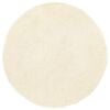 vidaXL Flossteppe med lang luv NAVARRA krem 100x100 cm polyester