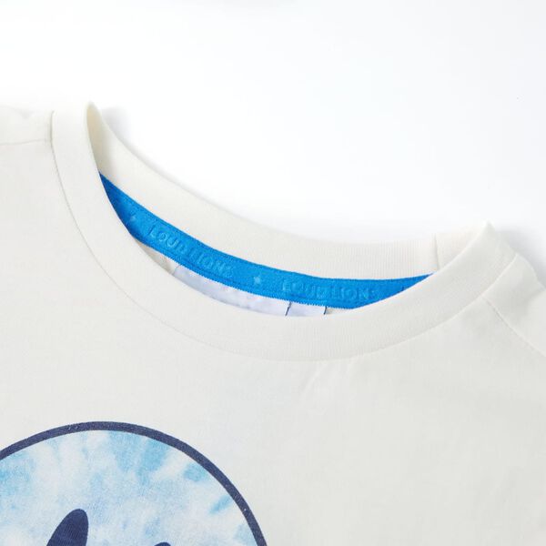 T-skjorte for barn ecru 128