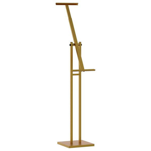 vidaXL Messe Utstillinger Gull 26,5 x 26,5 x 127 cm St&aring;l