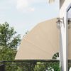 vidaXL Balkong privat skjerm Beige 140 x 140 cm Polyester
