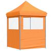 vidaXL Partytelt Oransje 200 x 200 x 306 cm Oxford Stoff