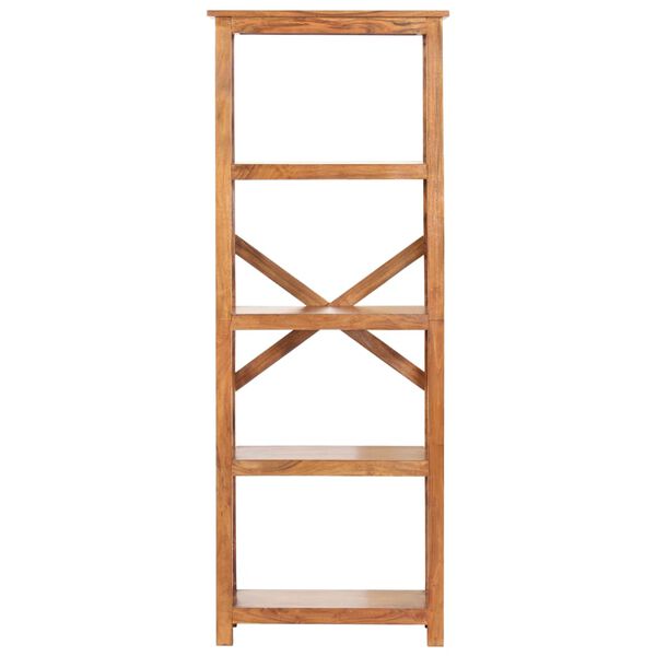 vidaXL Bokhylle 60x30x160 cm heltre akasie med honningfinish