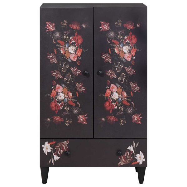 vidaXL Oppbevaringsskap Flerfarget 60 x 33,5 x 100 cm Massiv mango tre