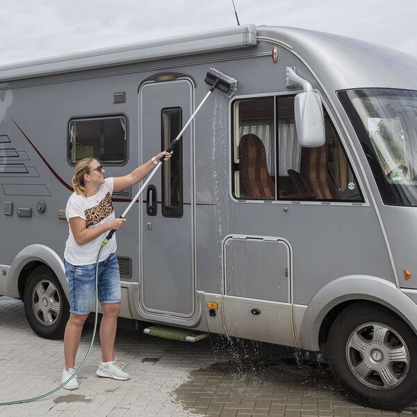 ProPlus Vaskeb&oslash;rste med teleskopstang 1,8 m 150680