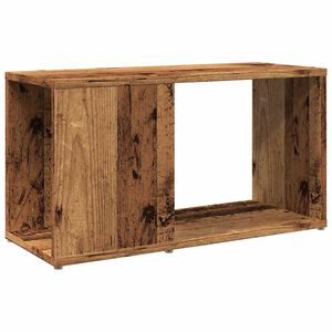 vidaXL TV-benk gammelt tre 60x24x32 cm konstruert tre