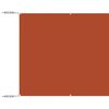 vidaXL Vertikal markise terrakotta 60x1000 cm oxfordstoff