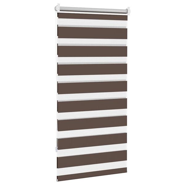 Zebra Rullegardin 60 x 120 cm Kaffe Farge