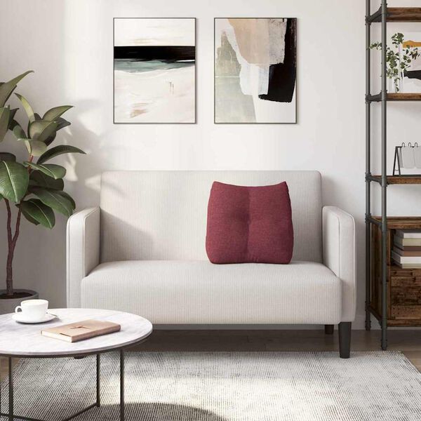 vidaXL Bakputen Vinrød 45 x 24 x 50 cm stoff