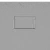 vidaXL Dusjbrett SMC grå 100x80 cm
