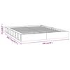 vidaXL Sengeramme 180x200 cm Super King heltre