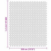 vidaXL Teppe til telt Bl&aring; 400 &times; 350 cm Polyester