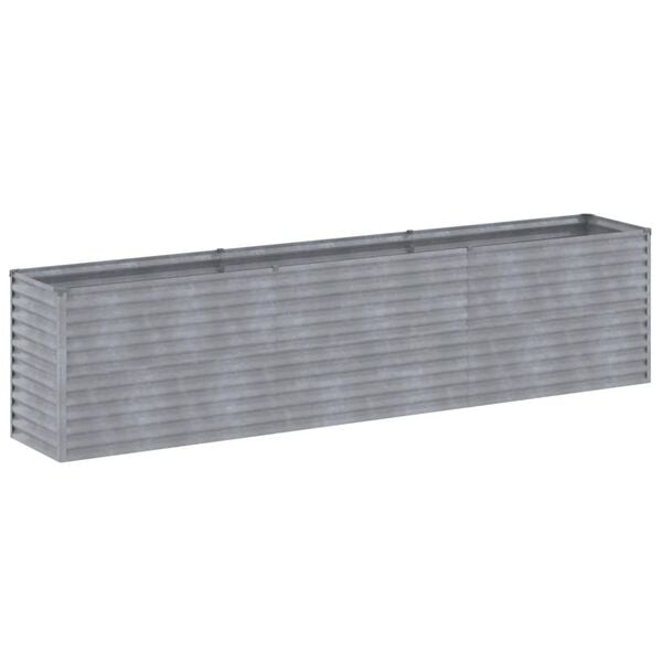 vidaXL H&oslash;ybed til hage 291x50x69 cm cortenst&aring;l